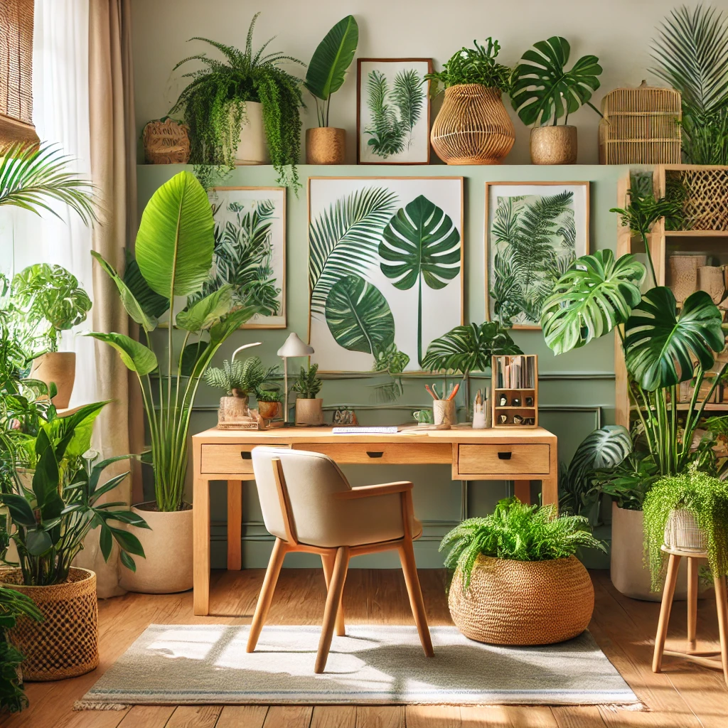 Tropical Home Office
