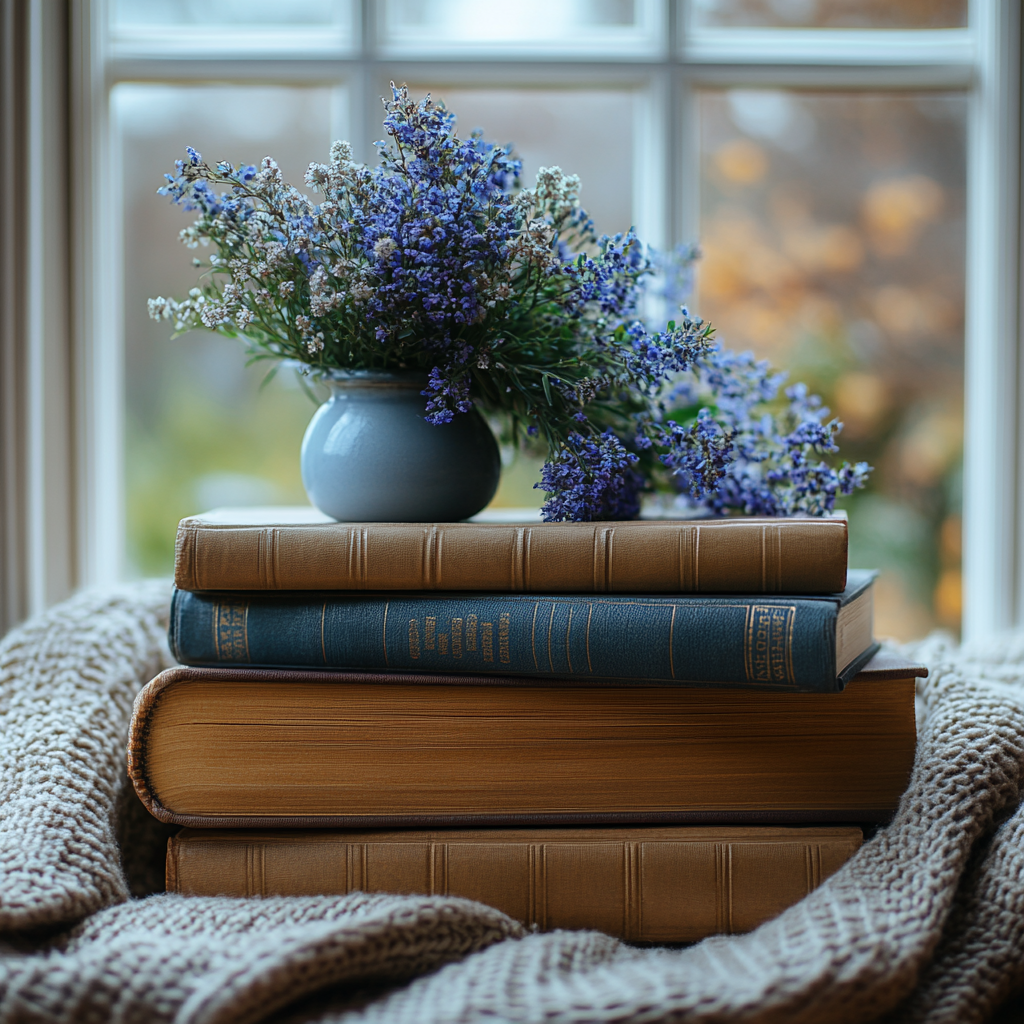 Gentle vibes and books