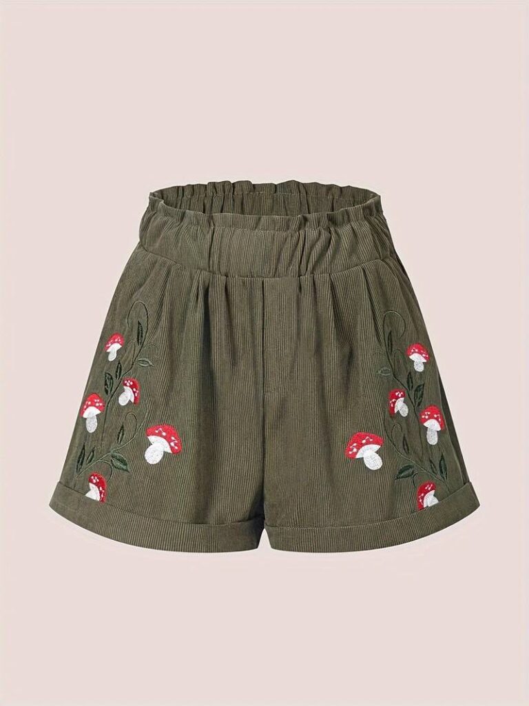 CASUAL MUSHROOM SHORTS