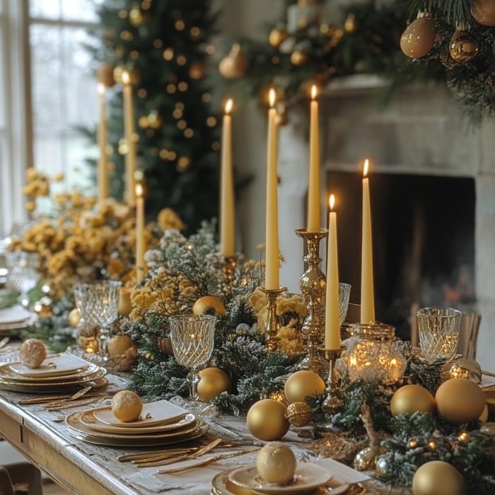 18 Yellow Christmas Decor Ideas