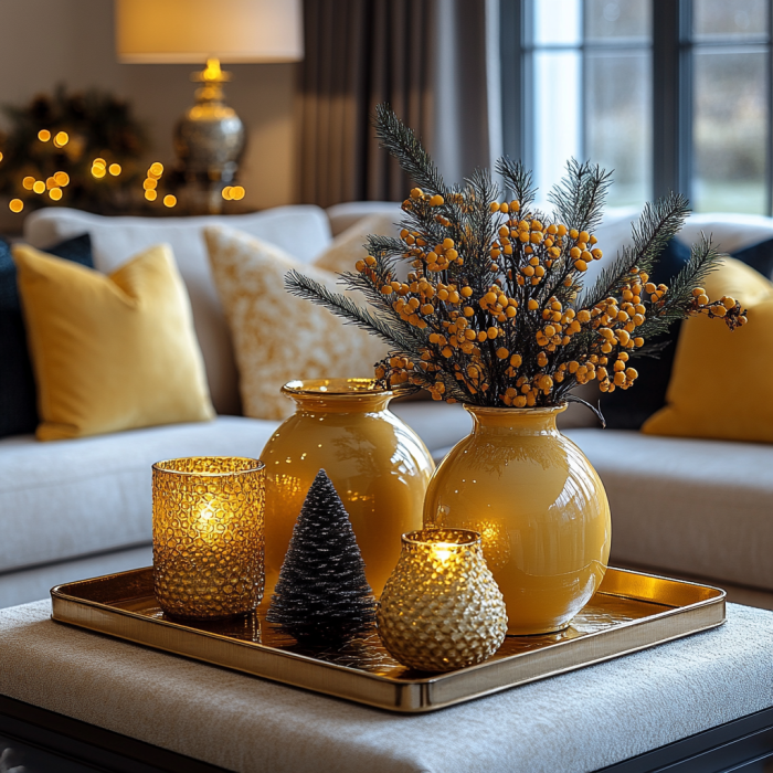 18 Yellow Christmas Decor Ideas