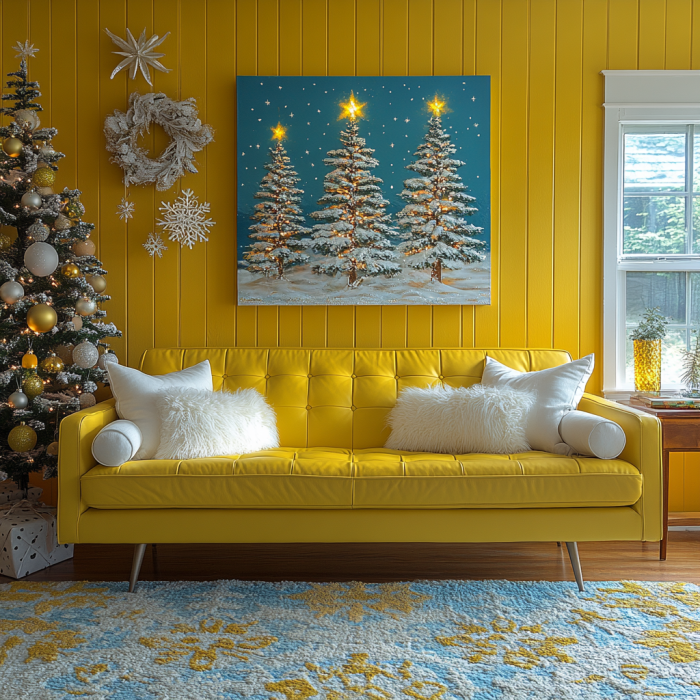 18 Yellow Christmas Decor Ideas