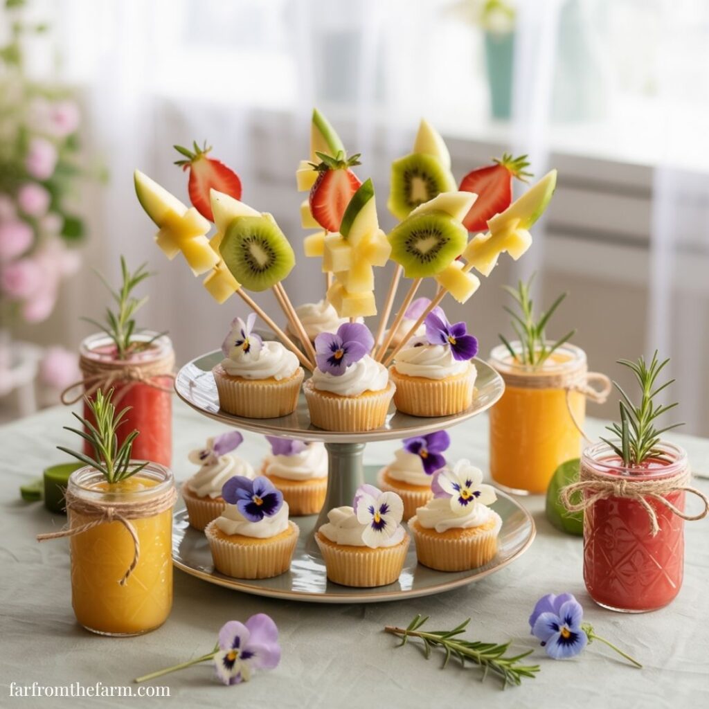 Whimsical Flower Bar Party Ideas for Kids!