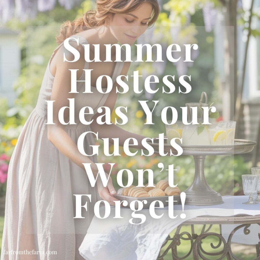 Summer Hostess Ideas Your Guests Won’t Forget!
