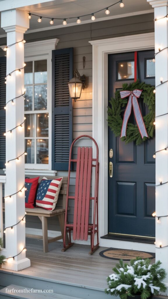 Patriotic Christmas Decor Ideas
