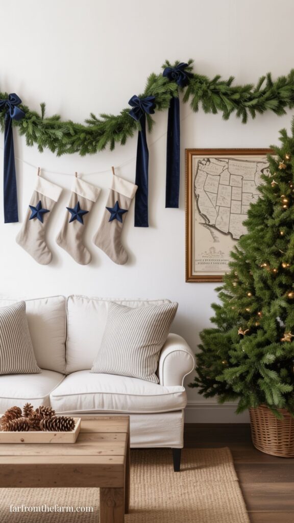 Patriotic Christmas Decor Ideas