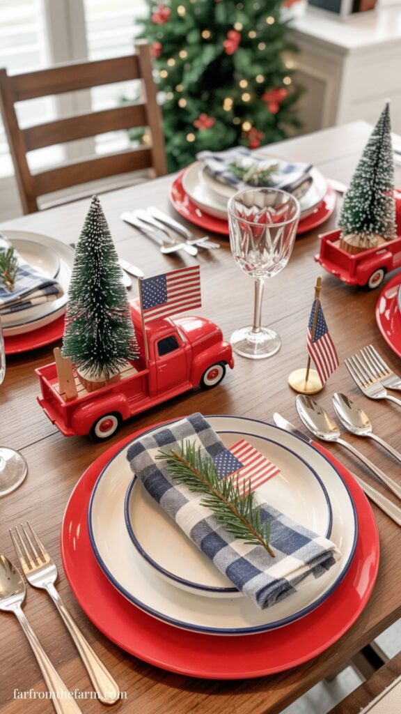 Patriotic Christmas Decor Ideas