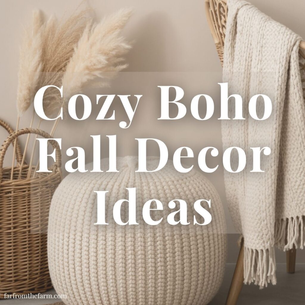 Cozy Boho Fall Decor Ideas