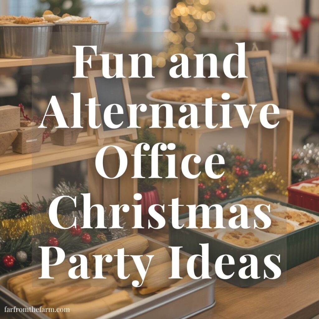 Fun and Alternative Office Christmas Party Ideas