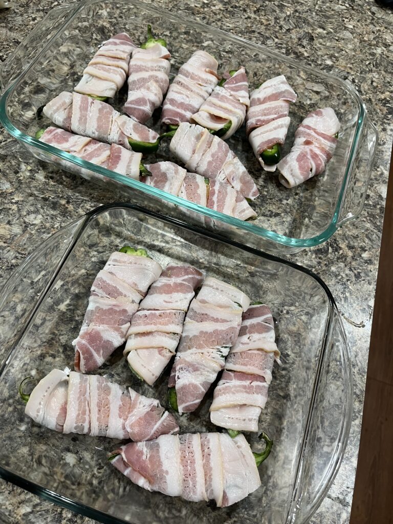 The Best Game Day Hickory Bacon Brown Sugar Jalapeño Poppers!