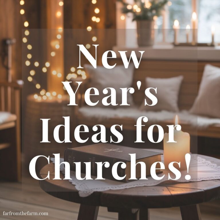 New Year’s Ideas for Churches