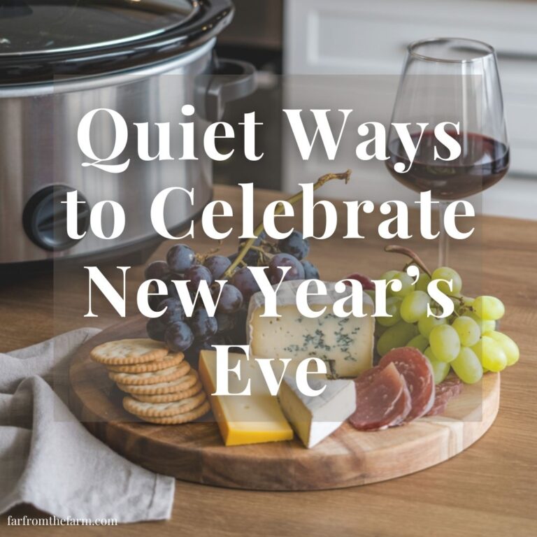 Quiet Ways to Celebrate New Year’s Eve