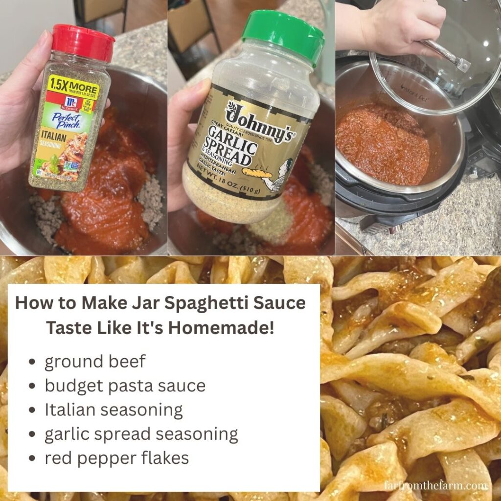How to Make Jar Spaghetti Sauce Taste Like It's Homemade!