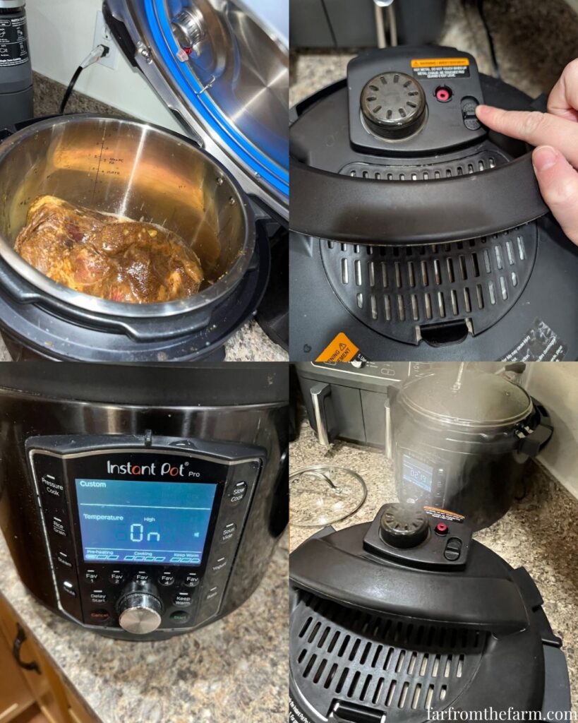 Budget Freezer Meal Instant Pot Copycat Texas Roadhouse Beef Pot Roast Recipe!