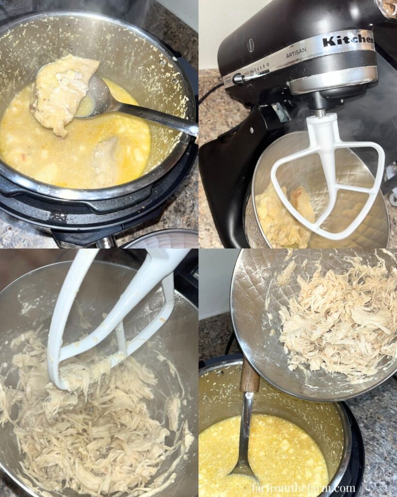 Instant Pot Freezer Meal Creamy Shredded Chicken Pasta Sauce Recipe!