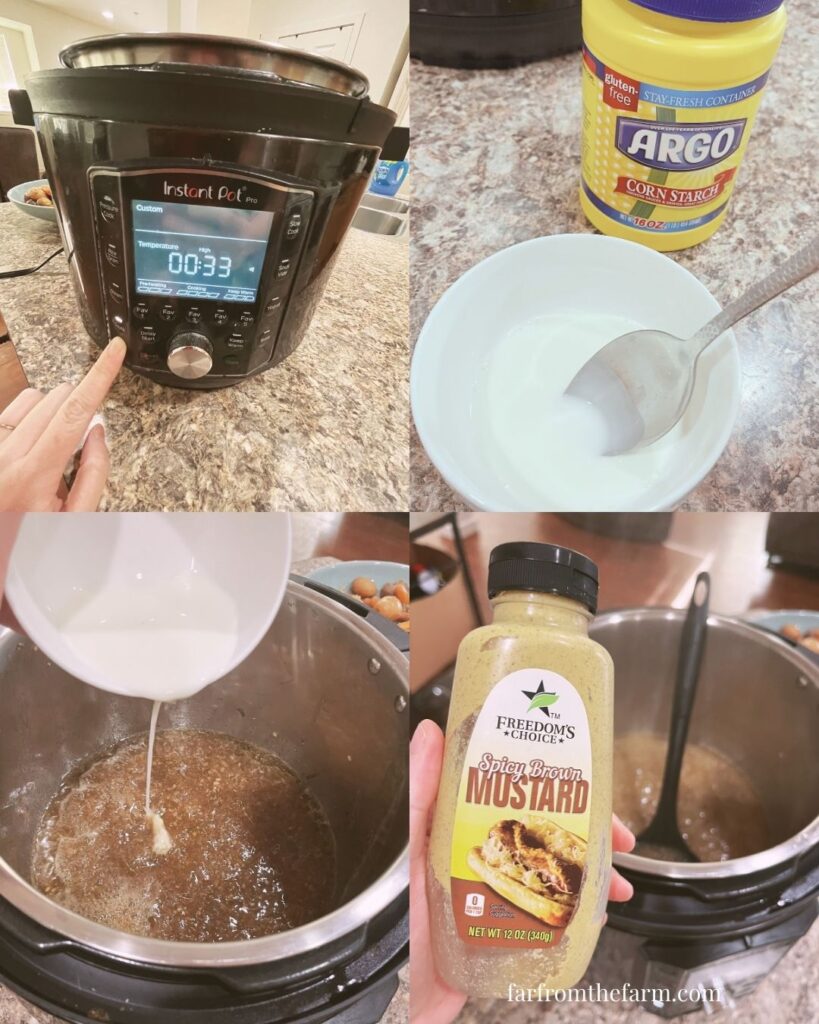 Make Ahead Slow Cooker Freezer Meal Beef Pot Roast With Potatoes, Carrots and Mustard Gravy!