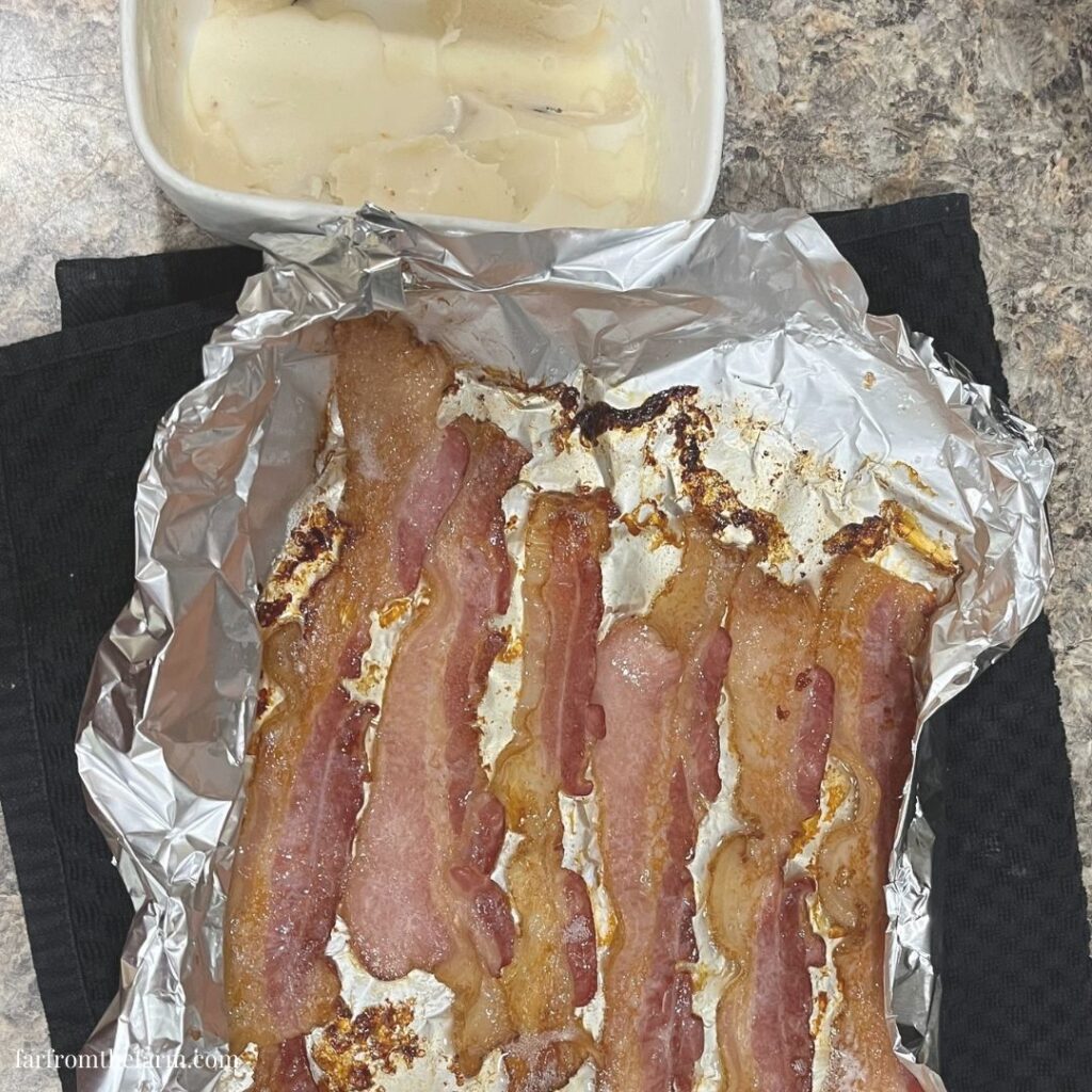 How to Get the Most Bacon Grease from Your Bacon - Far From The Farm