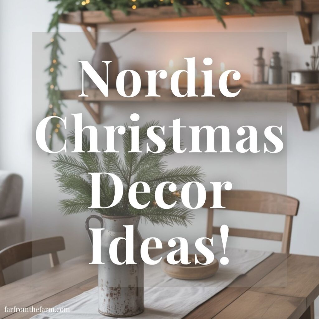 Nordic-core Christmas Decor Ideas!