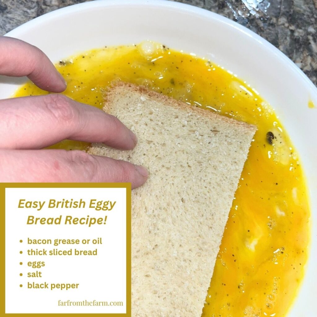 Easy British Eggy Bread Recipe!
