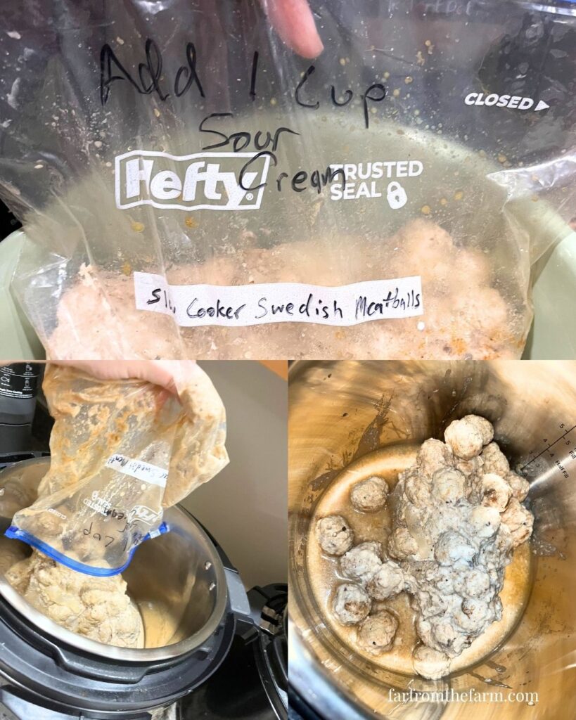 Slow Cooker Ikea Swedish Meatballs Copycat Freezer Meal Recipe!