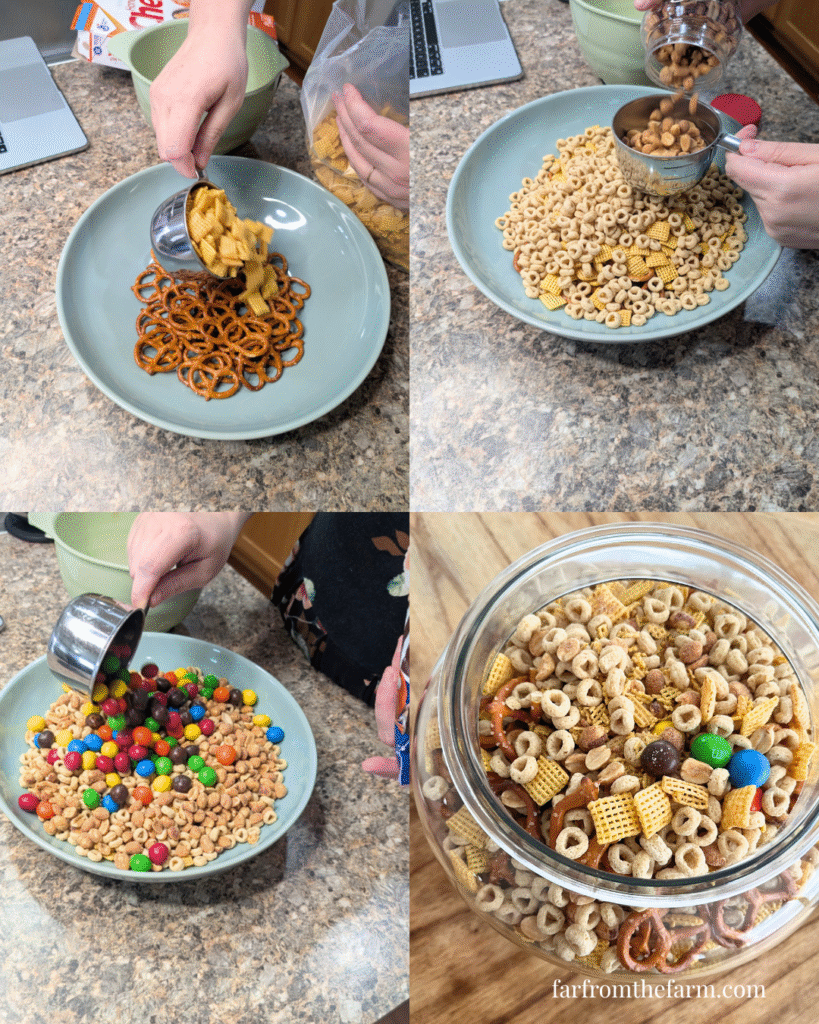 Quick Chocolate and Peanut Chex Mix Recipe!