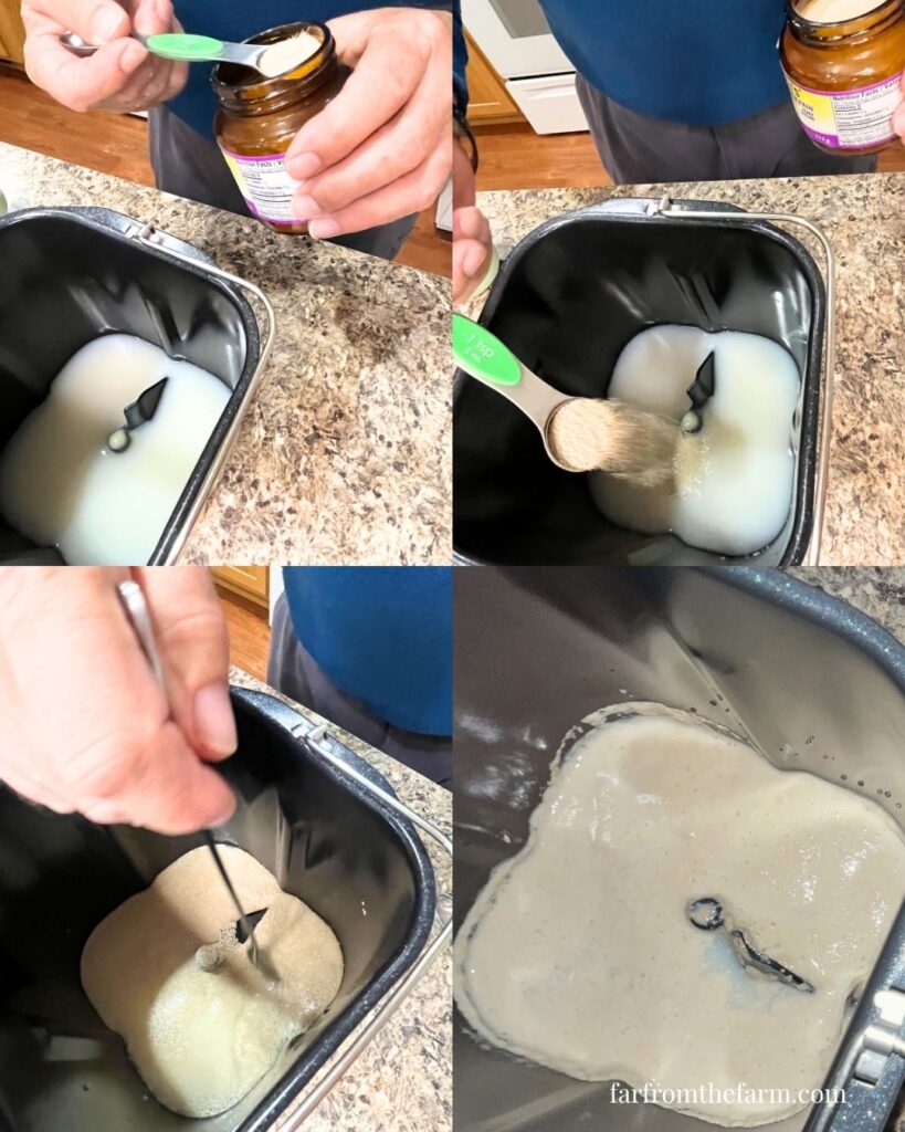 Bread Machine Honey White Loaf Recipe with Condensed Milk!