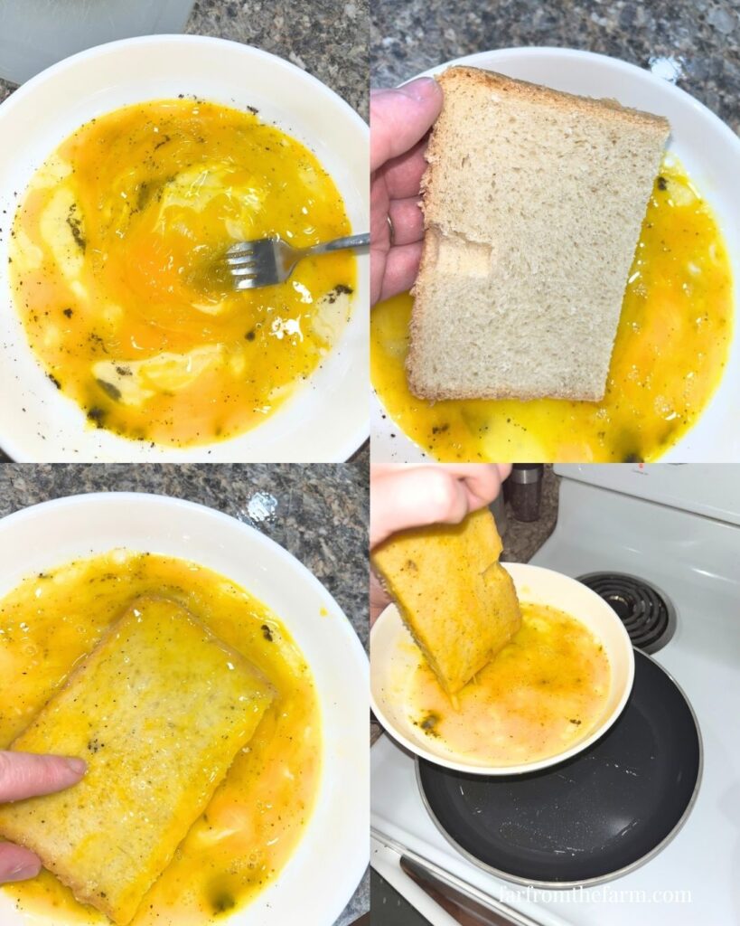 Easy British Eggy Bread Recipe!