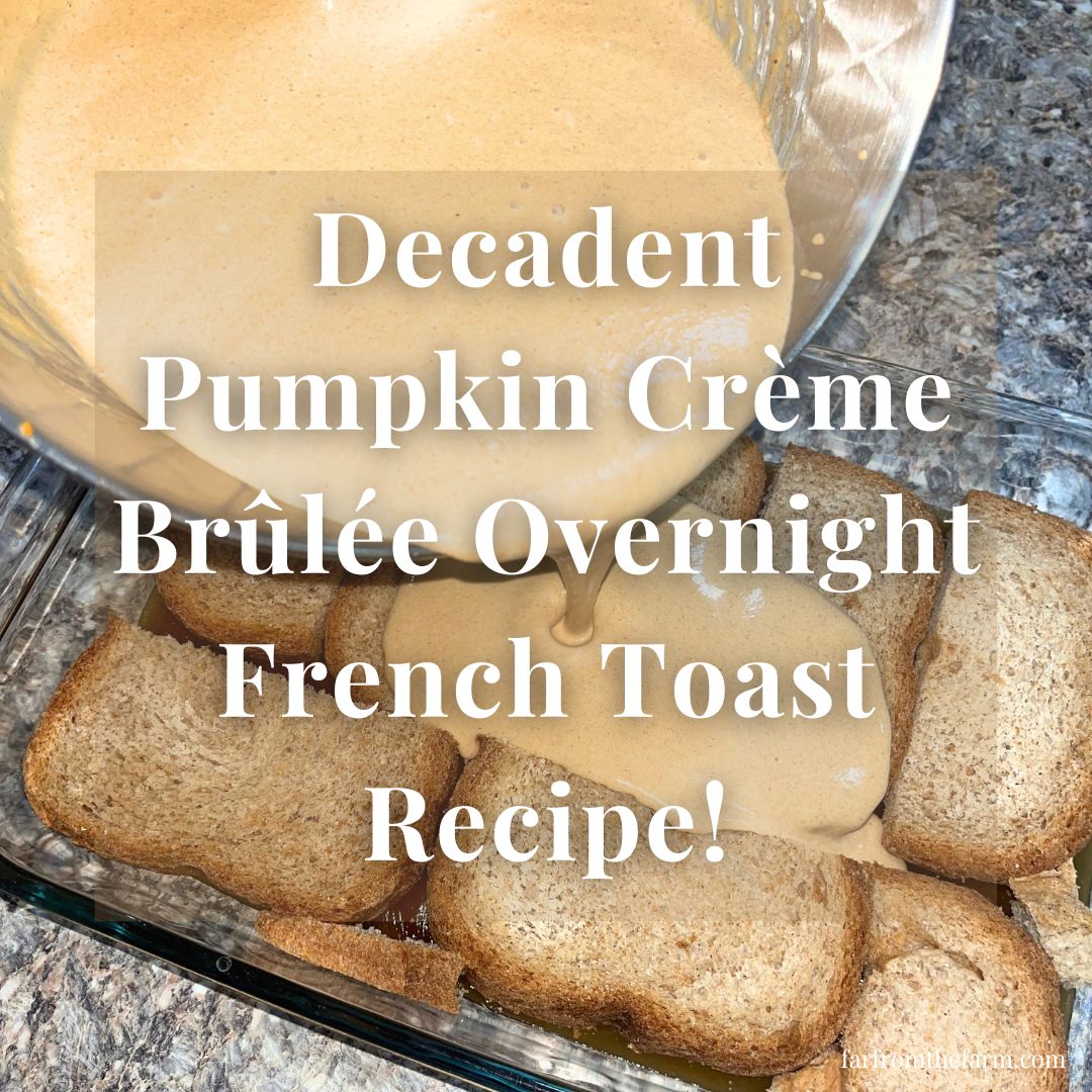 Decadent Pumpkin Crème Brûlée Overnight French Toast Recipe!