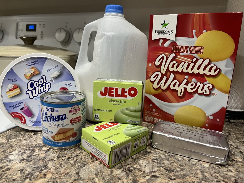 Light and Fluffy Green Pistachio Cheesecake Pudding Trifle Recipe!