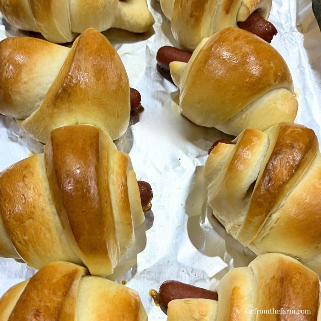 Huge Deluxe Bread Machine Pigs In Blankets Recipe!