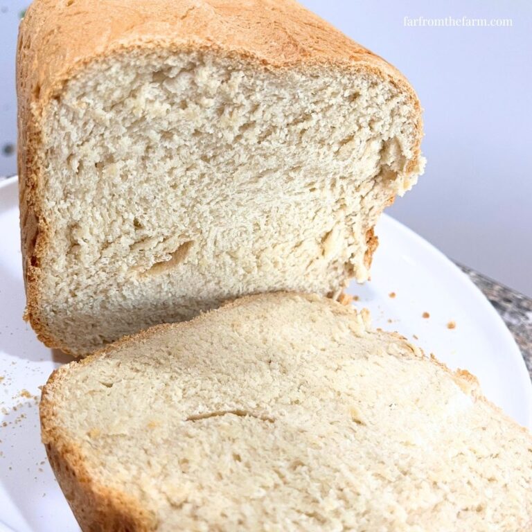 Easy Dump and Go Bread Machine Soft White Bread Recipe!
