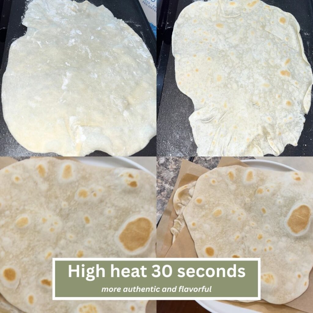 How to Get Your Flour Tortilla Texture Right Every Time! with farfromthefarm.com