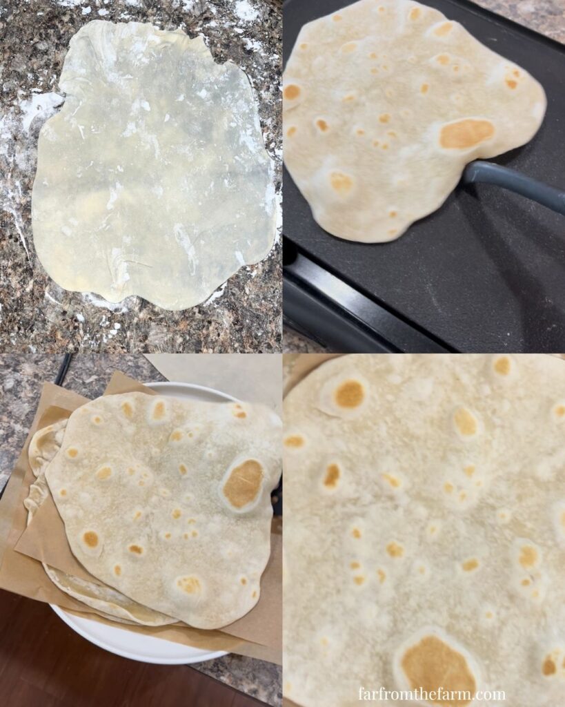 The Best Bacon Grease Flour Tortillas Recipe!