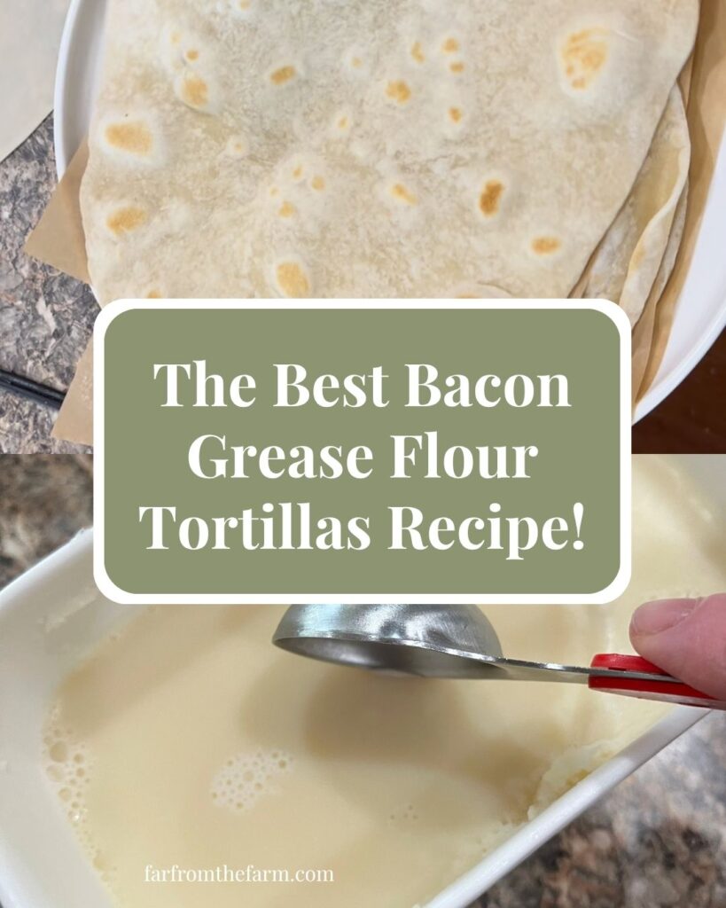 The Best Bacon Grease Flour Tortillas Recipe!