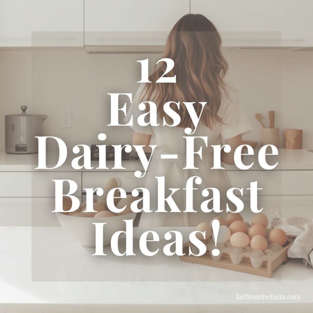 12 Dairy-Free Breakfast Ideas the Whole Family Will Love!