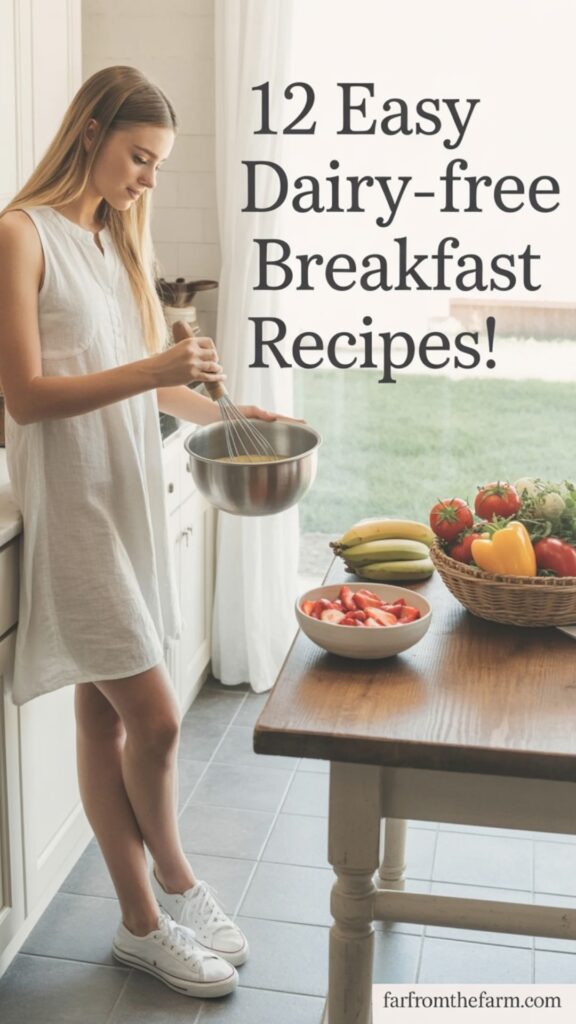 12 Dairy-Free Breakfast Ideas