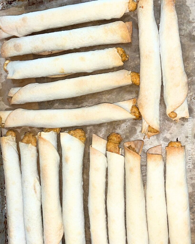 From Scratch Smoky Chicken and Cream Cheese Taquitos Recipe!