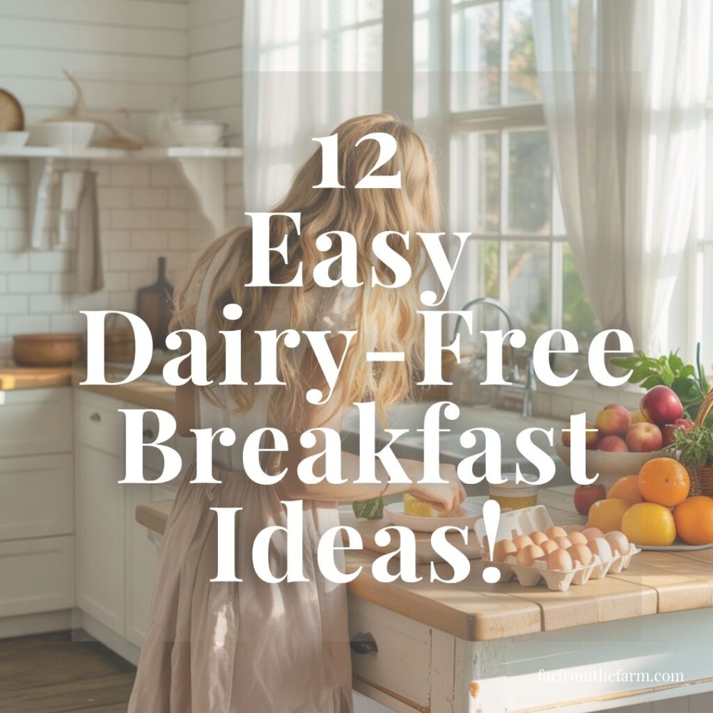 12 Dairy-Free Breakfast Ideas the Whole Family Will Love!