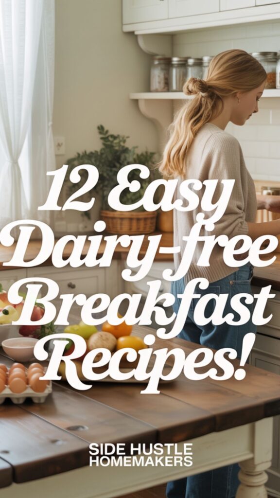 12 Dairy-Free Breakfast Ideas