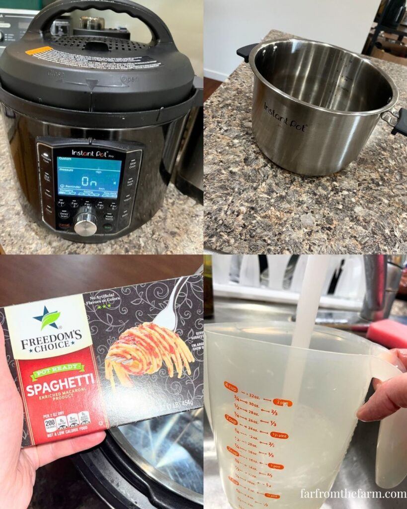 How to Cook One Box of Spaghetti Noodles in Your Instant Pot!
