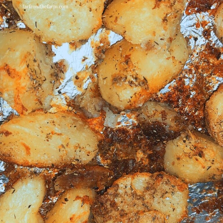 The Best Fluffy and Crispy British-Style Sunday Roast Potatoes Recipe!