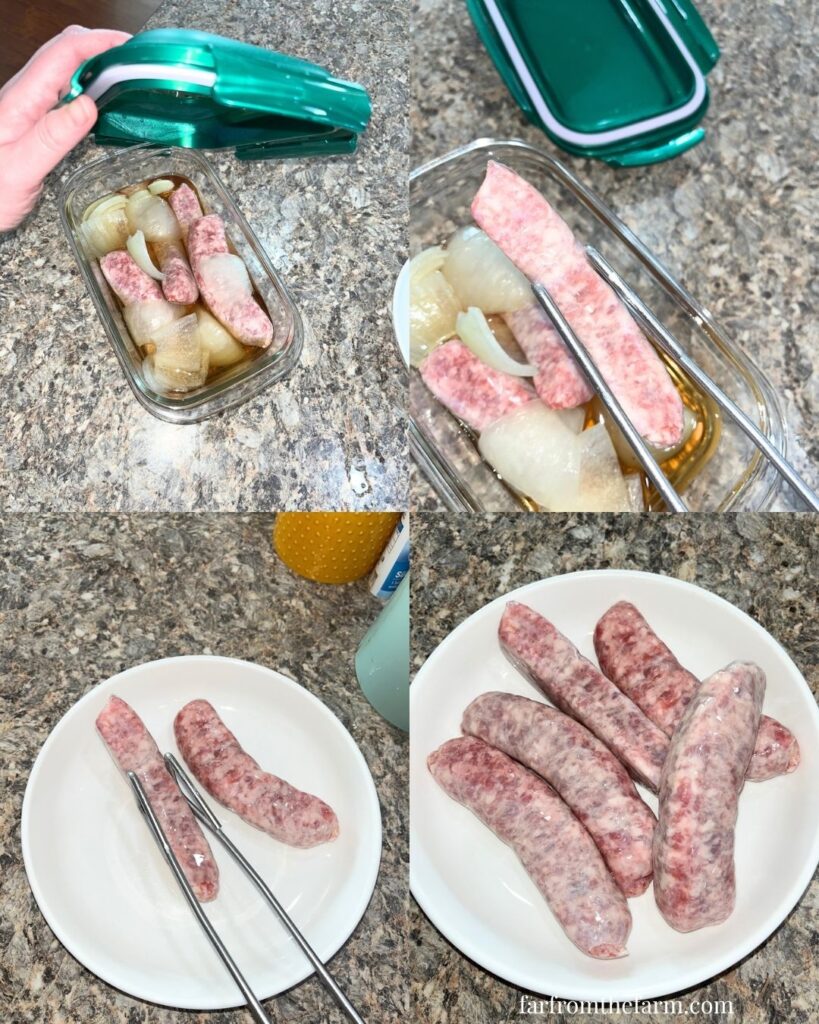 The Best Marinade Recipe for Perfect Beer Brats or Hot Dogs Every Time!