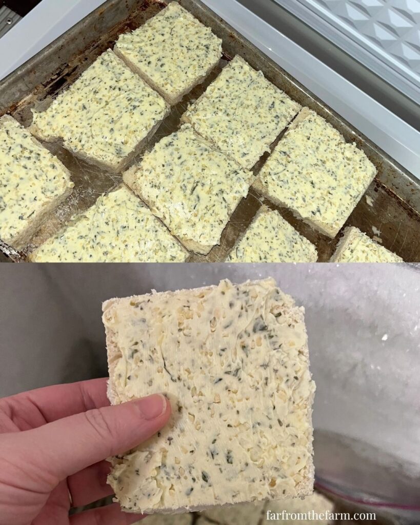 Easy Sourdough Freezer Garlic Texas Toast Recipe!