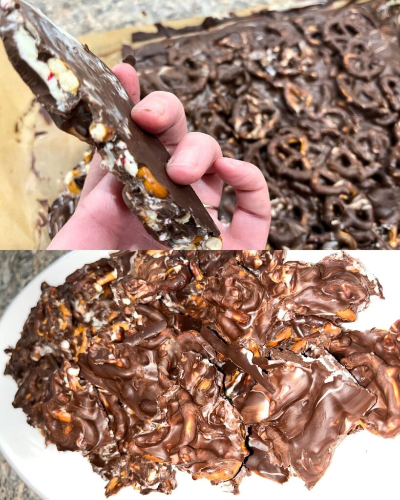 The Best Peppermint Chocolate Pretzel Crack Recipe!