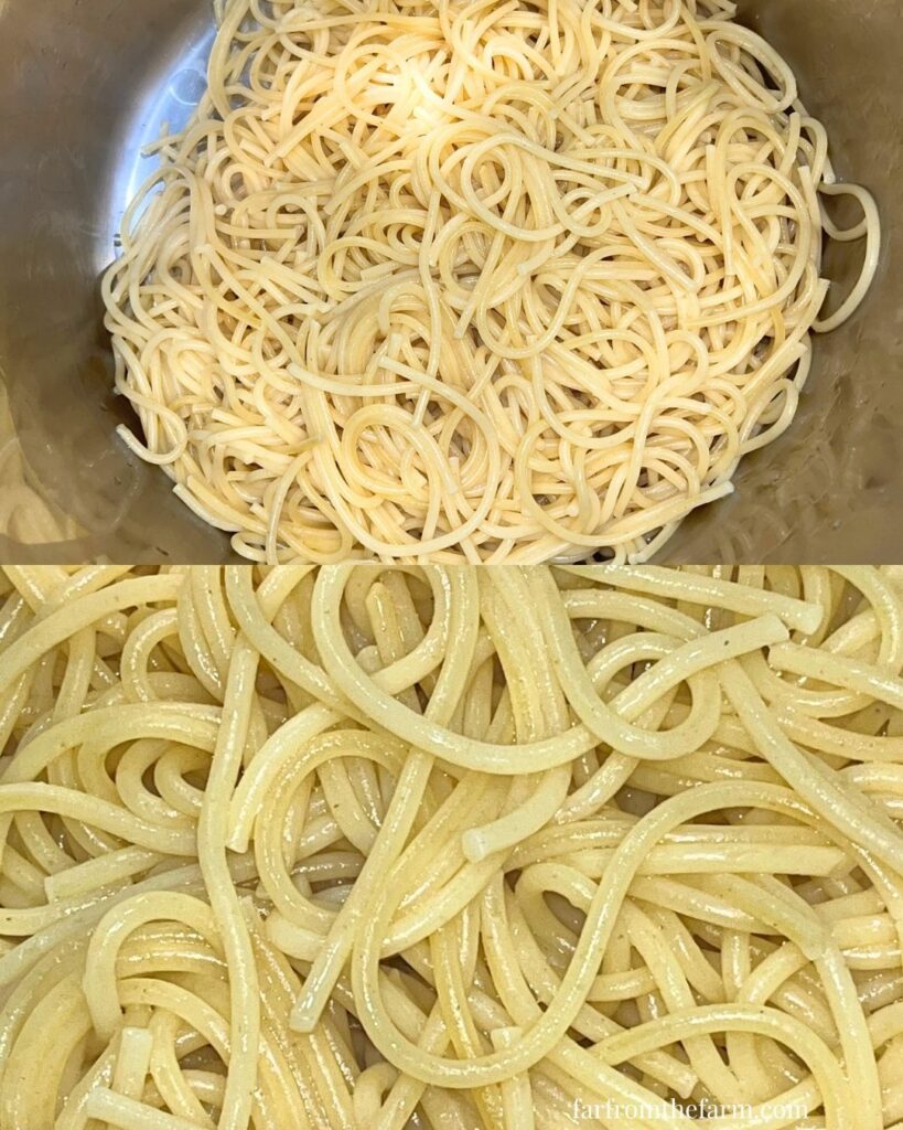 How to Cook One Box of Spaghetti Noodles in Your Instant Pot!