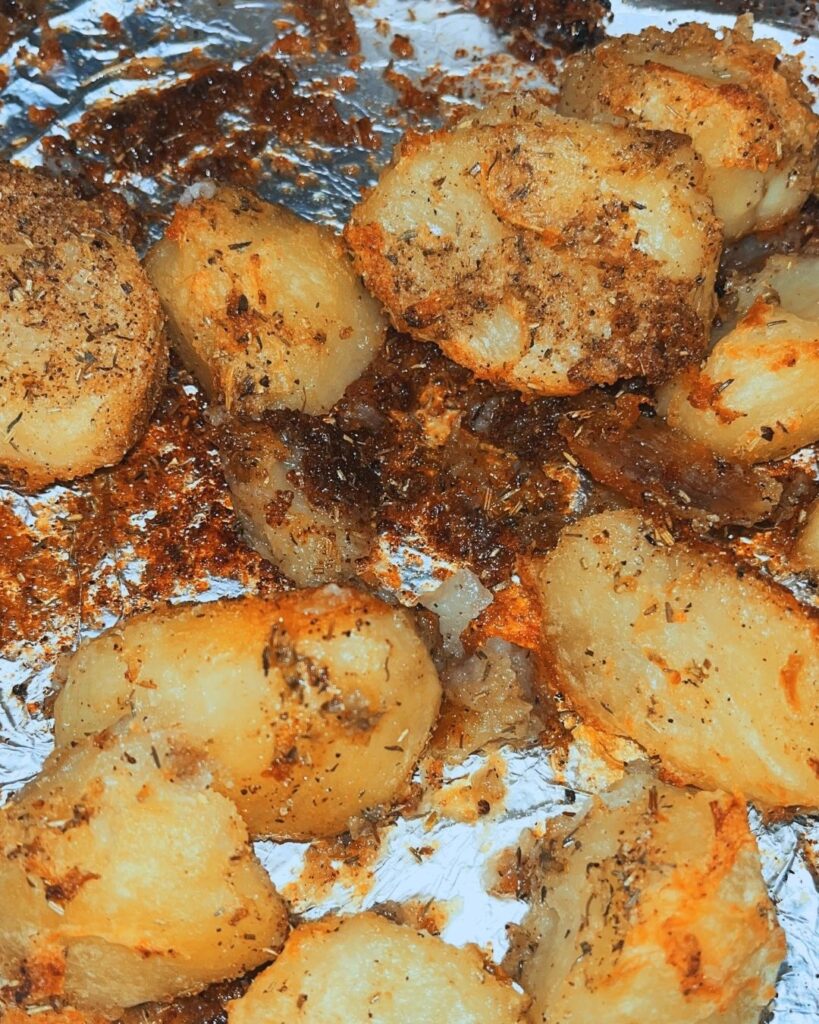 The Best Fluffy and Crispy British-Style Sunday Roast Potatoes Recipe!