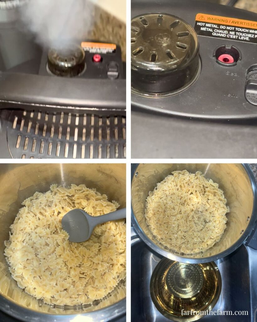 How to Cook One Box of Mini Farfalle Bow Tie Pasta in Your Instant Pot!