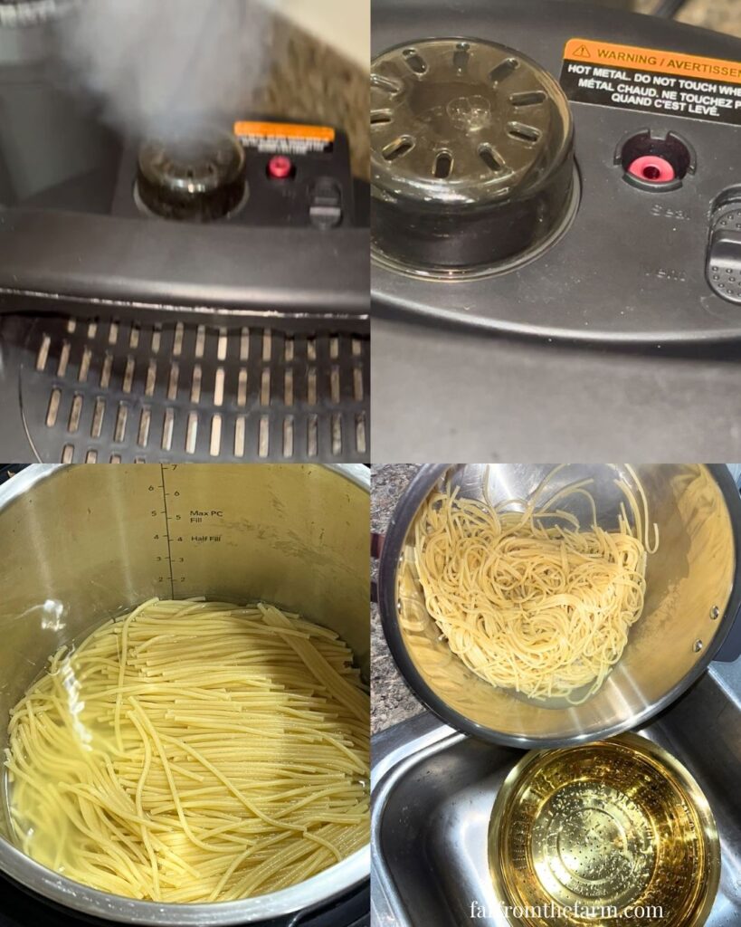 How to Cook One Box of Spaghetti Noodles in Your Instant Pot!