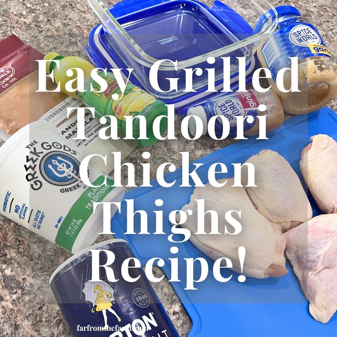 Easy Grilled Tandoori Chicken Thighs Recipe!