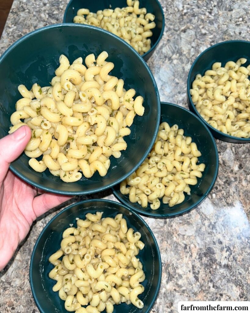 Quick Garlic Butter Corkscrew Pasta Instant Pot Recipe!